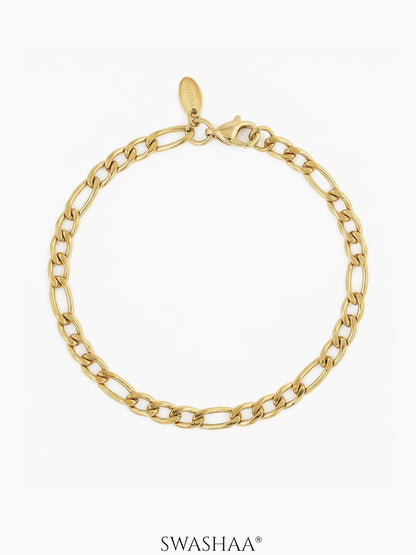 Figaro Chain 2MM Kid's Bracelet