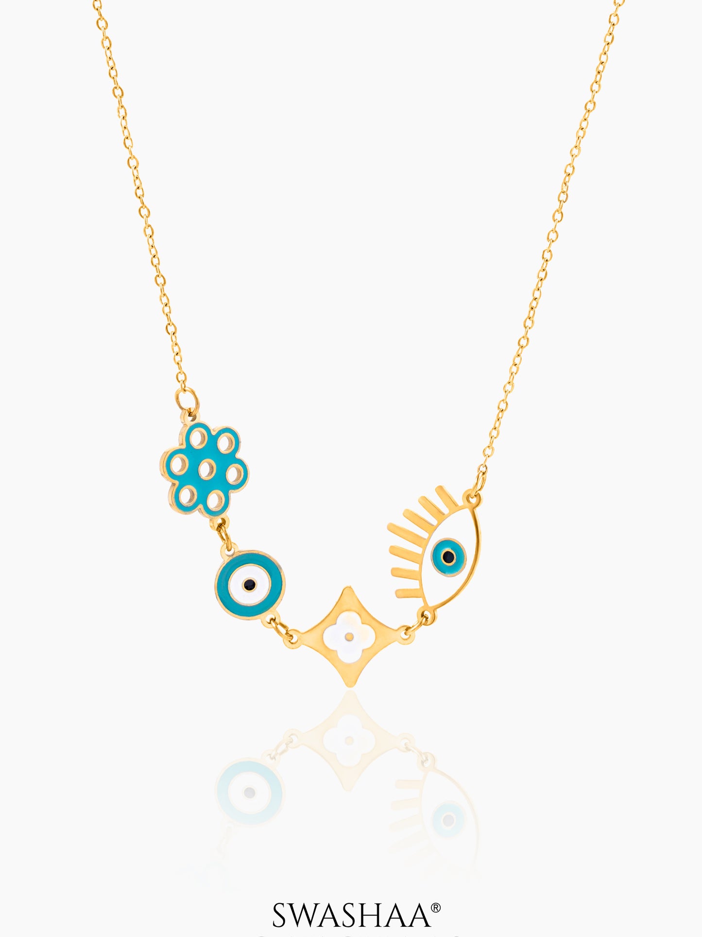 Finno Charms 18K Gold Plated Necklace