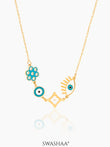 Finno Charms 18K Gold Plated Necklace