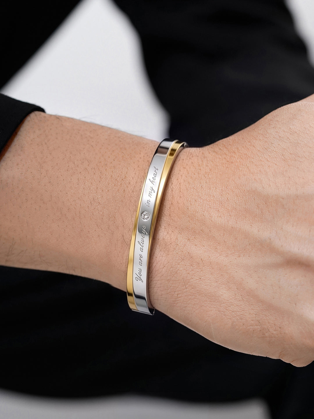 Forever Dual Tone Men's Kada
