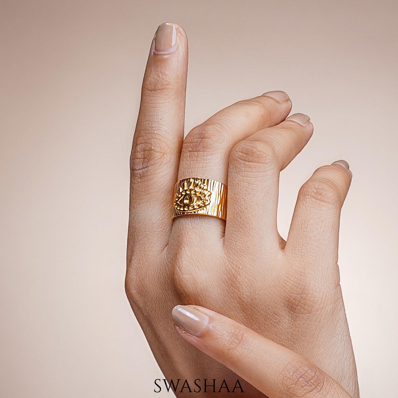14k Yellow Gold Sapphire With Diamond Evil Eye Ring Jewelry, 14k Gold Evil Eye  Ring, Gold Engagement Ring – Thesellerworld