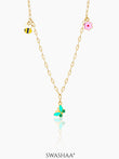 Fury Charms 18K Gold Plated Kid's Necklace
