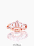 Gal Rosegold Plated Ring