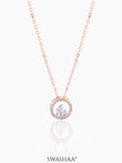 Gemma Rosegold Plated Necklace