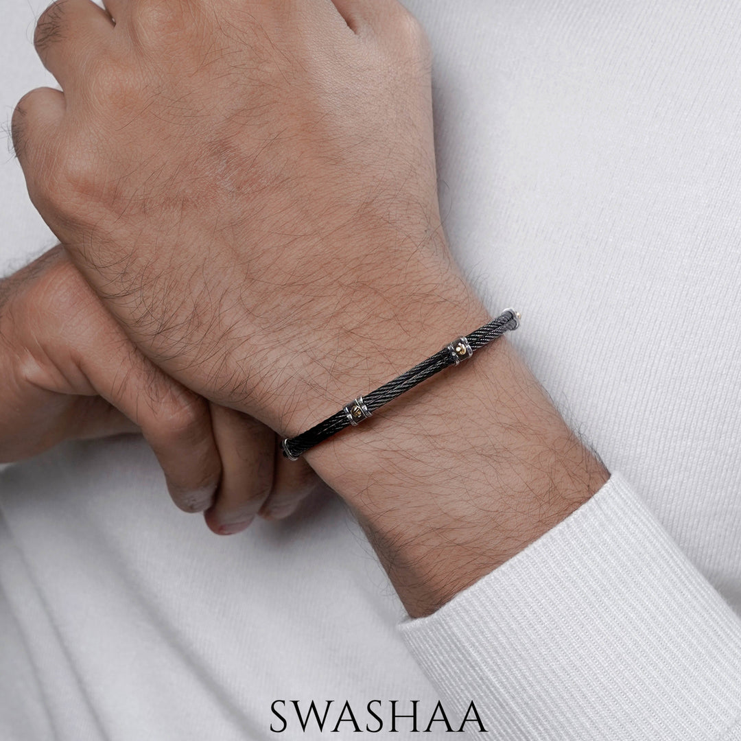 Gene Wired Men's Bracelet - Swashaa