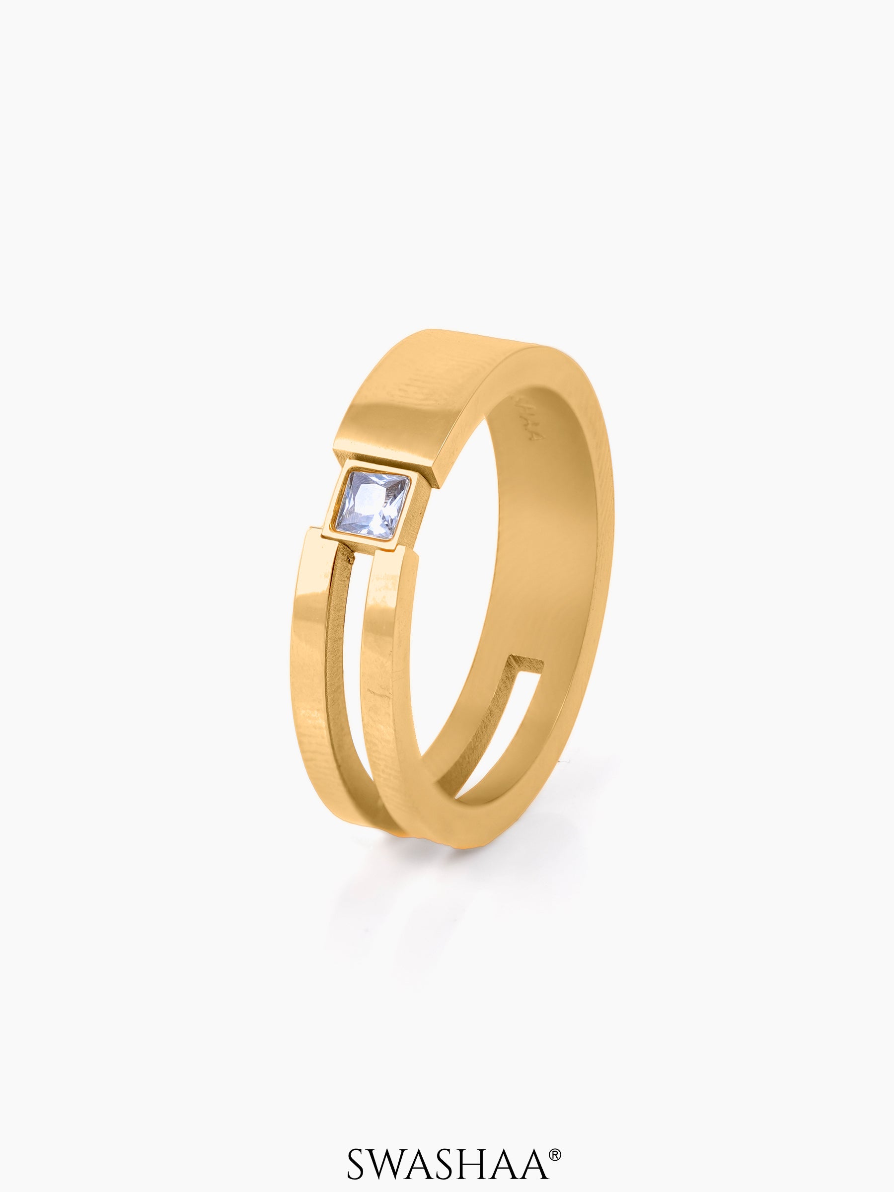 Geraad 18K Gold Plated Men's Ring