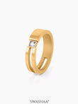 Geraad 18K Gold Plated Men's Ring