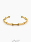 Gianella Bamboo Link Cuff Bracelet