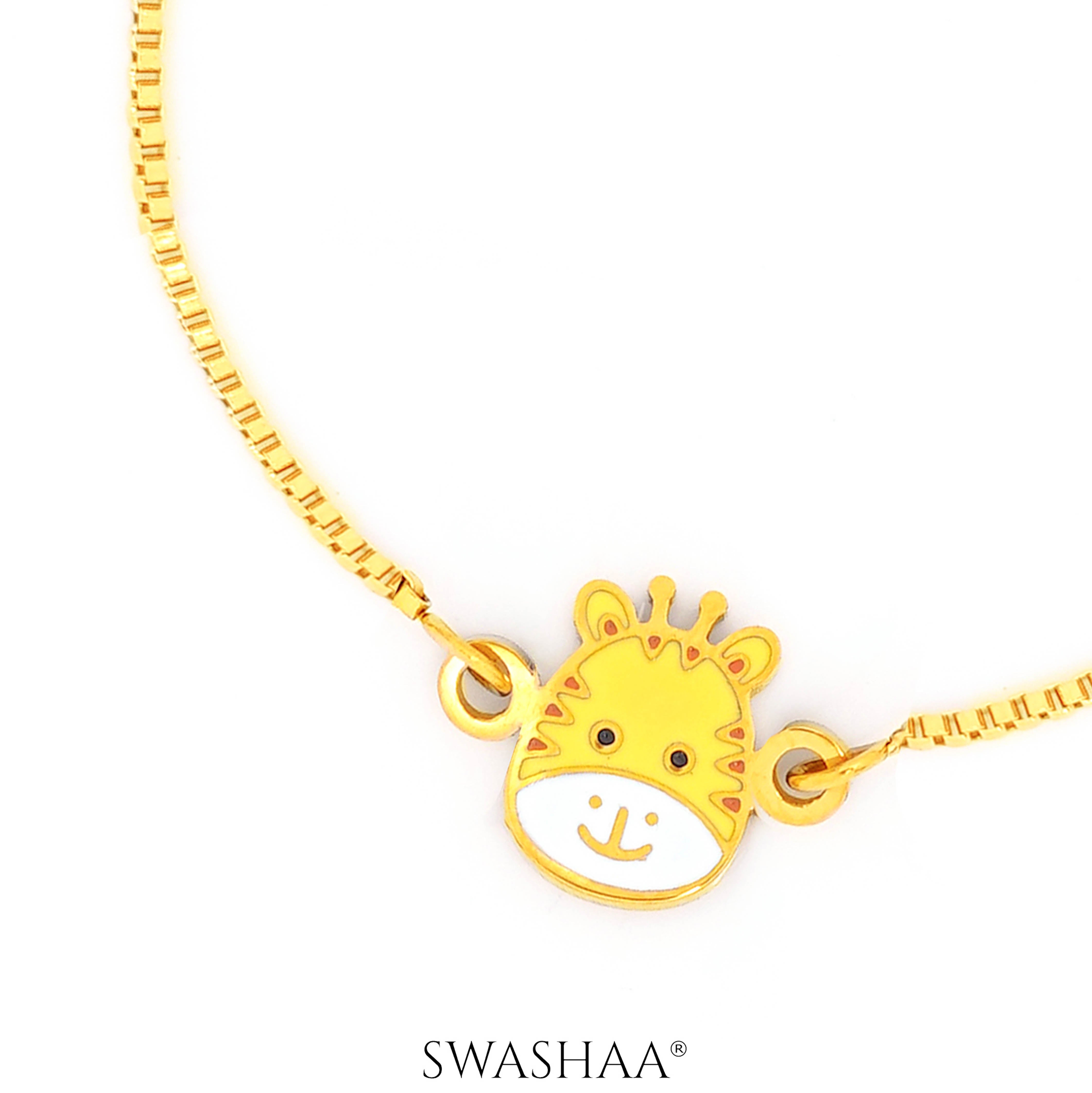 Gigi Giraffe 18K Gold Plated Kid's Bracelet