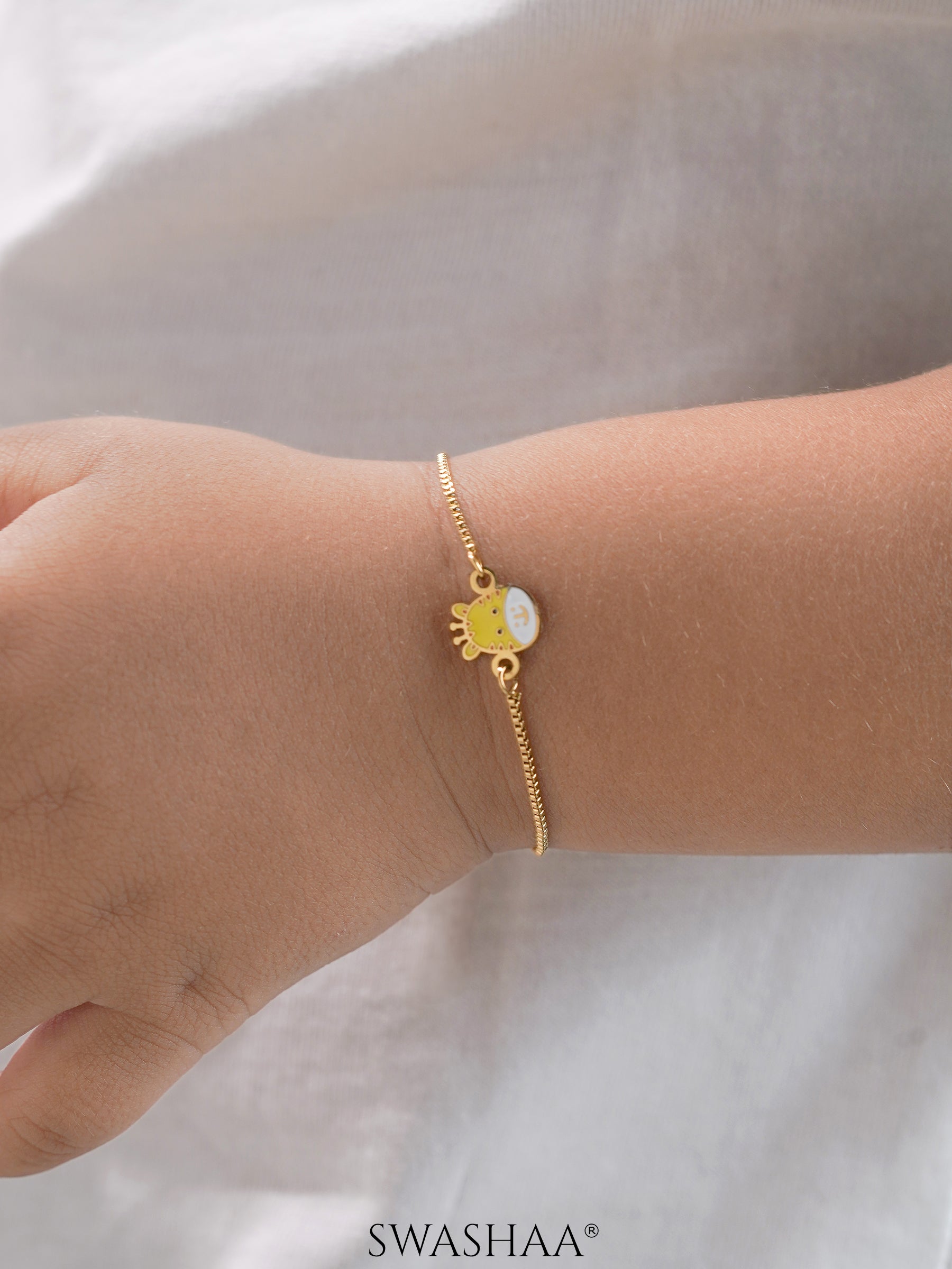 Gigi Giraffe 18K Gold Plated Kid's Bracelet