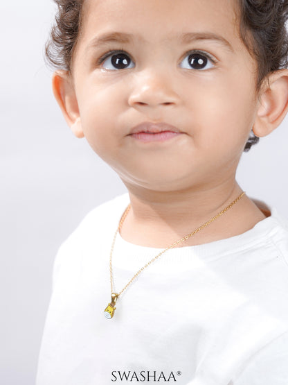 Gigi Giraffe Charms 18K Gold Plated Kid's Loose Bracelet