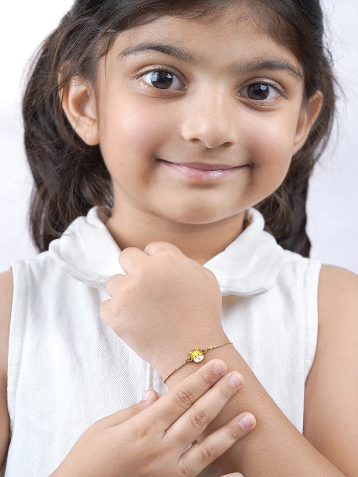 Gigi Giraffe Charms 18K Gold Plated Kid's Loose Bracelet