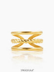 Gigi 18K Gold Plated Ring