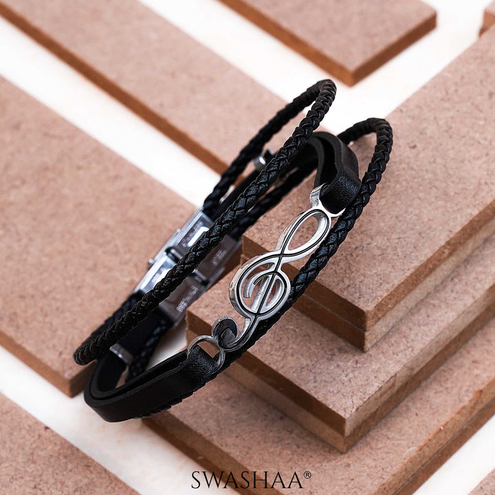 Gilbert Men's Leather Bracelet