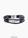 Gilbert Men's Leather Bracelet