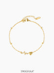Gilmore 18K Gold Plated Women's Anklet