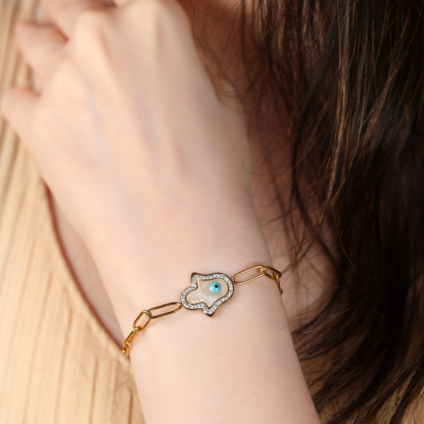 Glory Hamsa Bracelet
