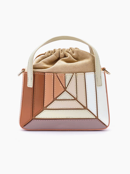 Grace Beige Women's Leather Sling Bag