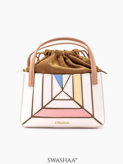 Grace Ivory Women's Leather Sling Bag