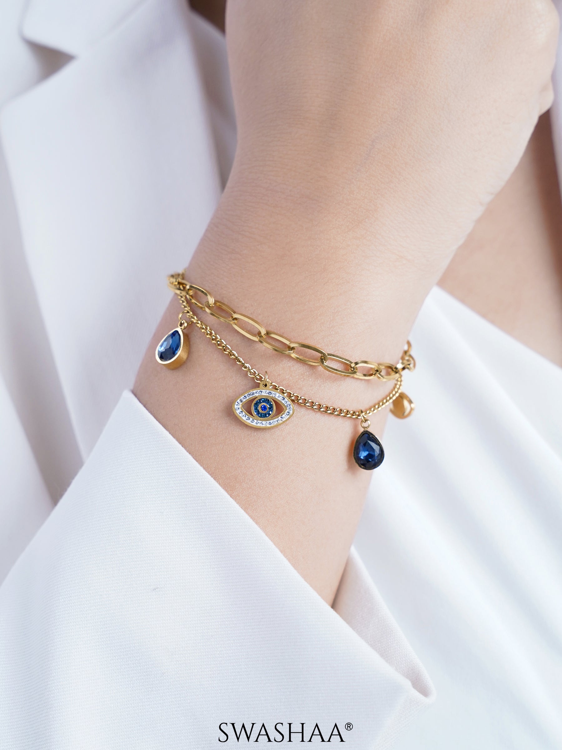 Gracie Evil Eye Bracelet