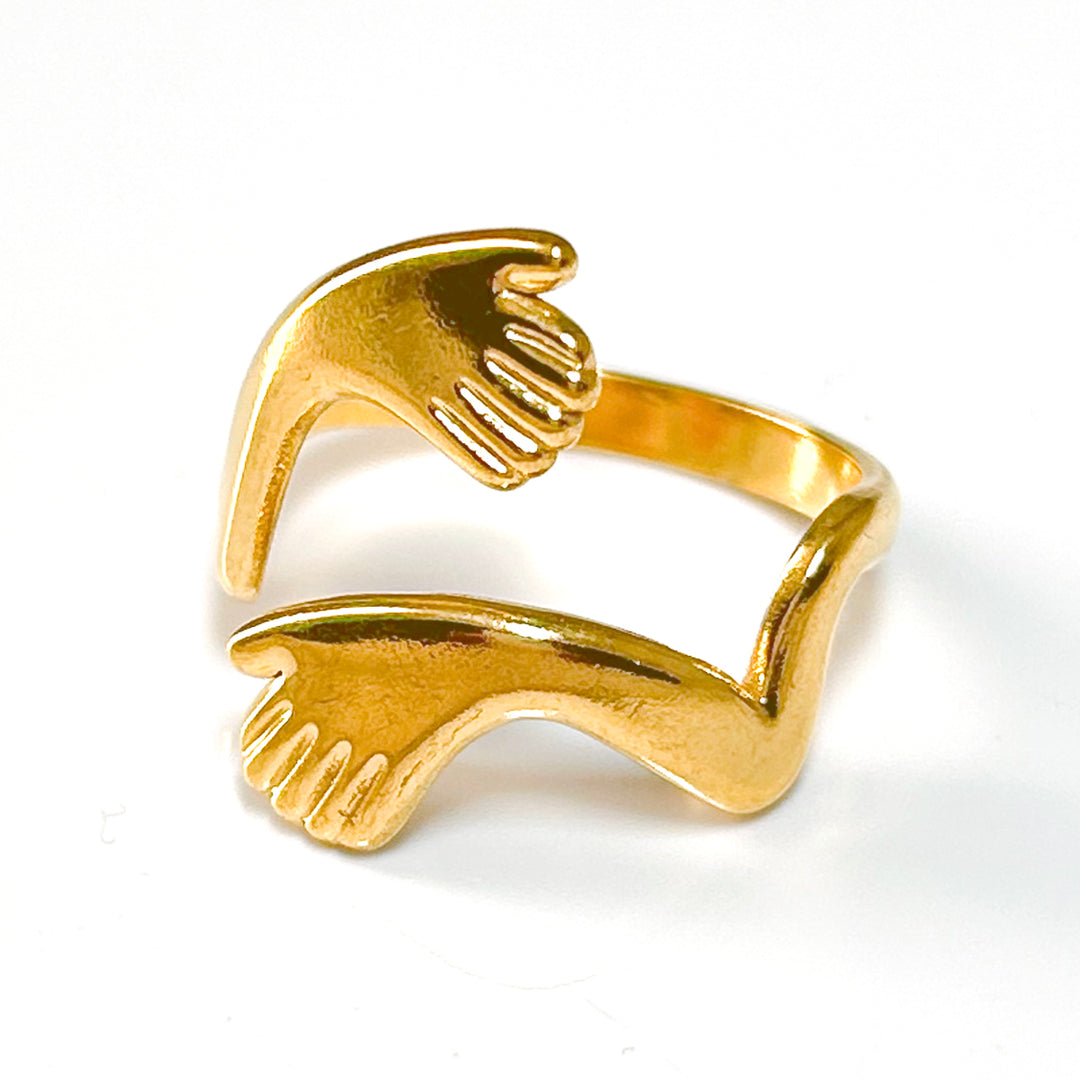Hebe 18K Gold Plated Ring