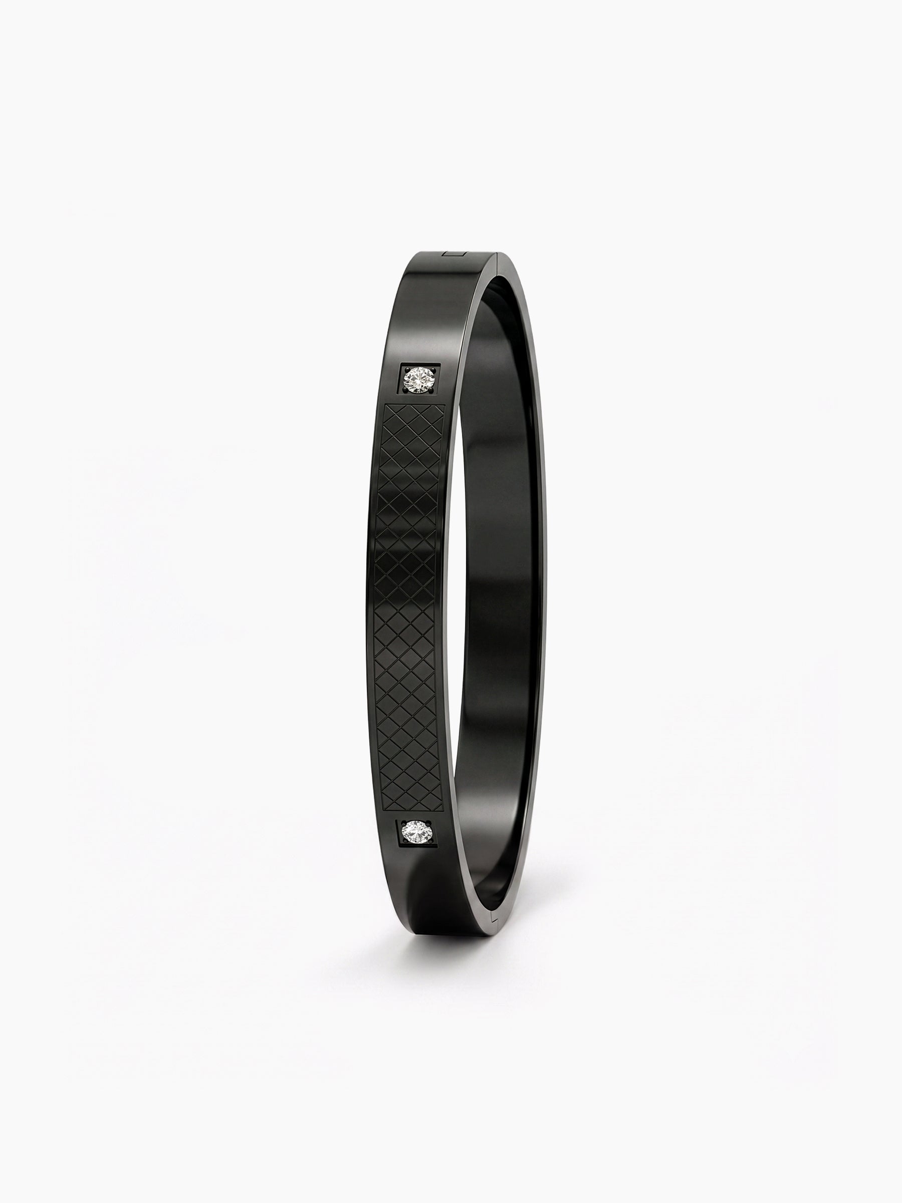 Hector Black Men's Kada - Swashaa