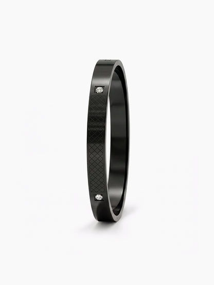Hector Black Men's Kada - Swashaa