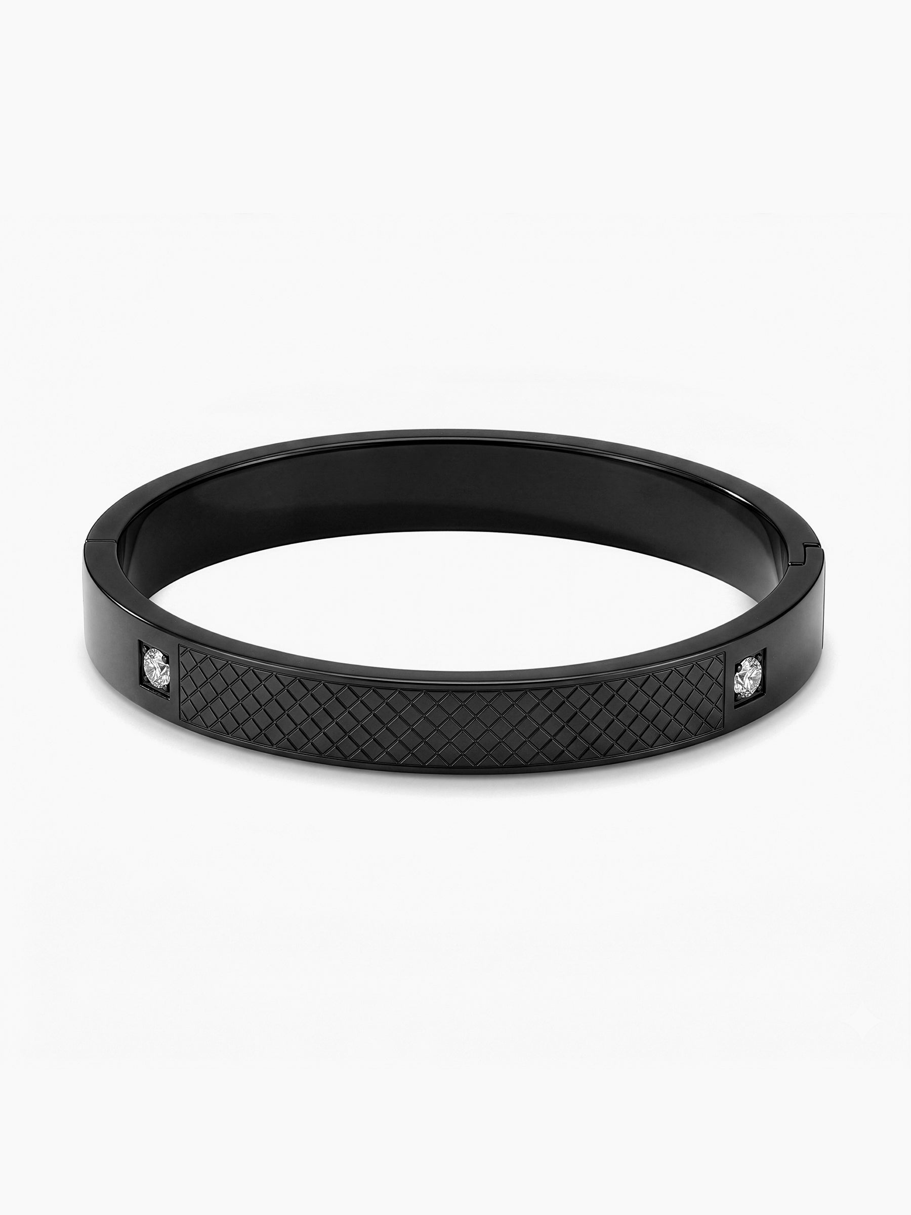 Hector Black Men's Kada - Swashaa