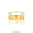Helen 18K Gold Plated Ring
