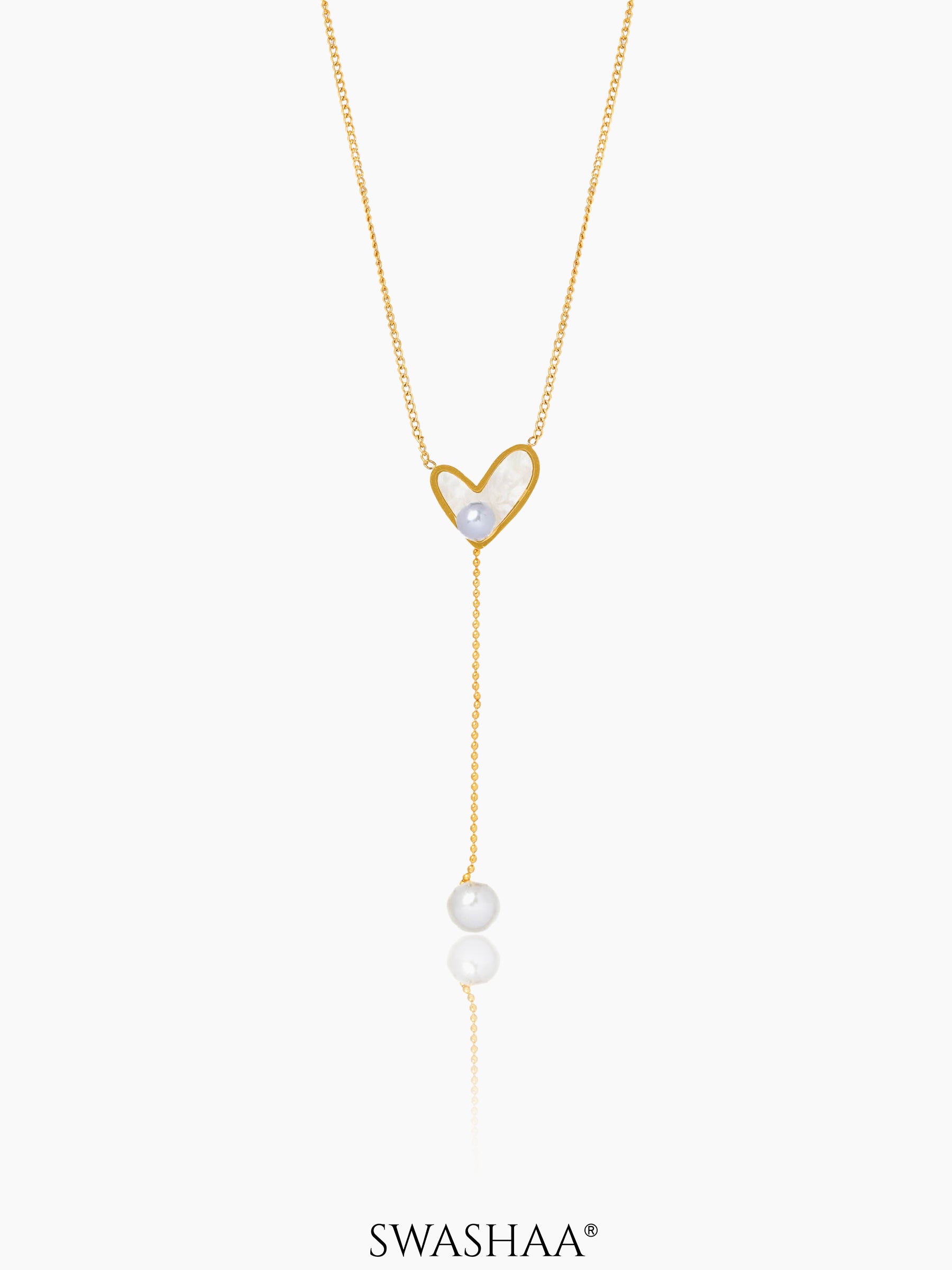Hestia Heart 18K Gold Plated Necklace