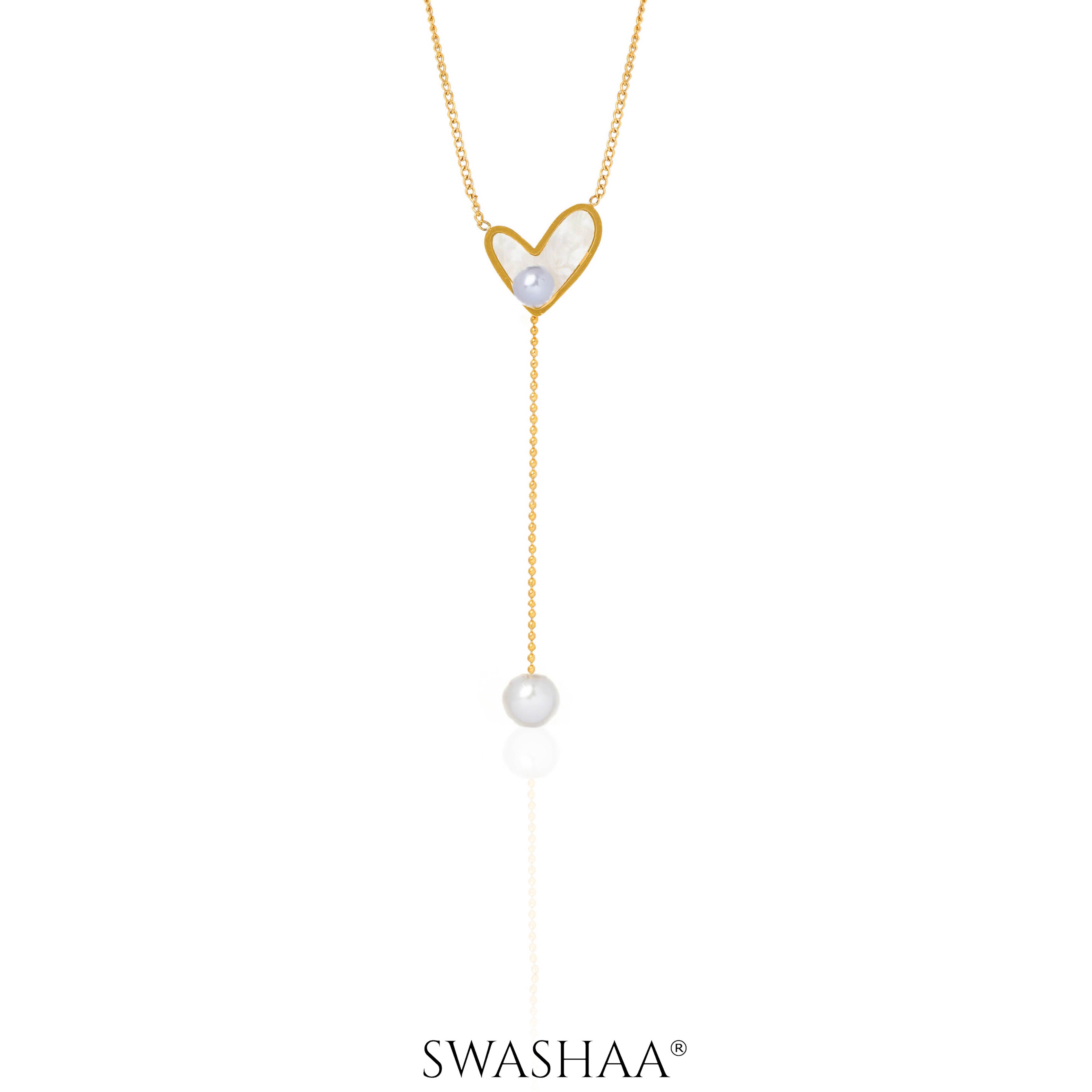 Hestia Heart 18K Gold Plated Necklace
