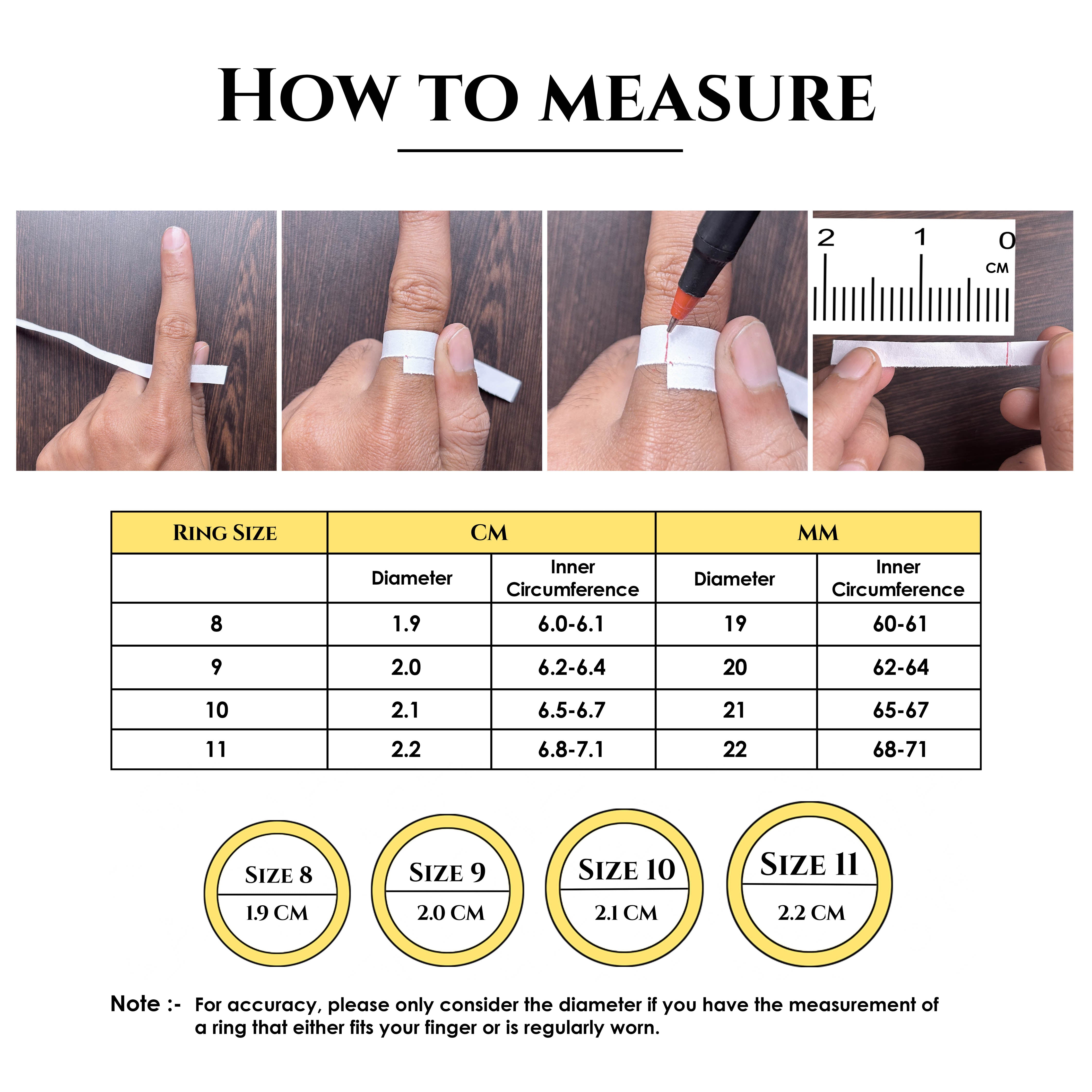 How To Measure Ring 