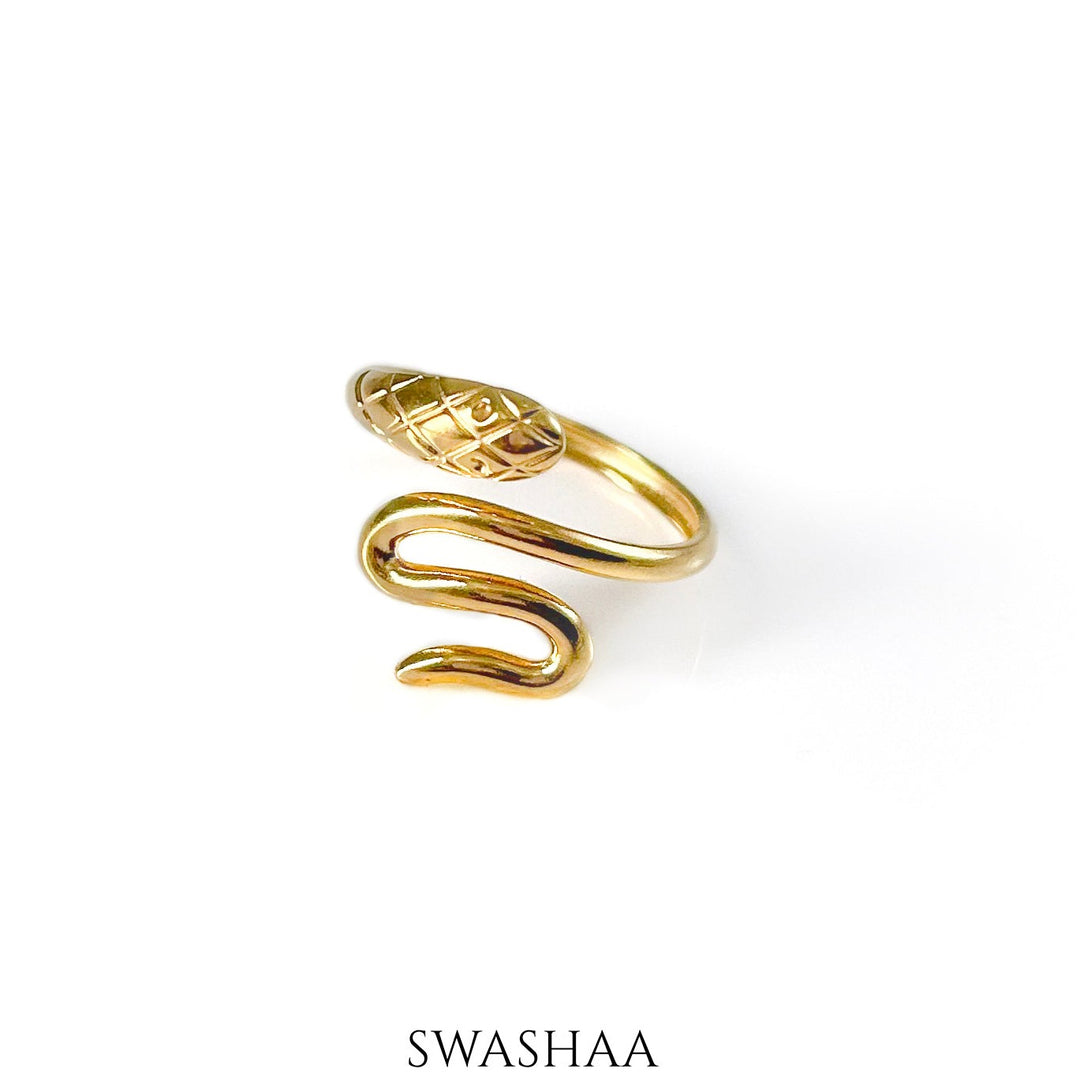 Pasie 18K Gold Plated Ring