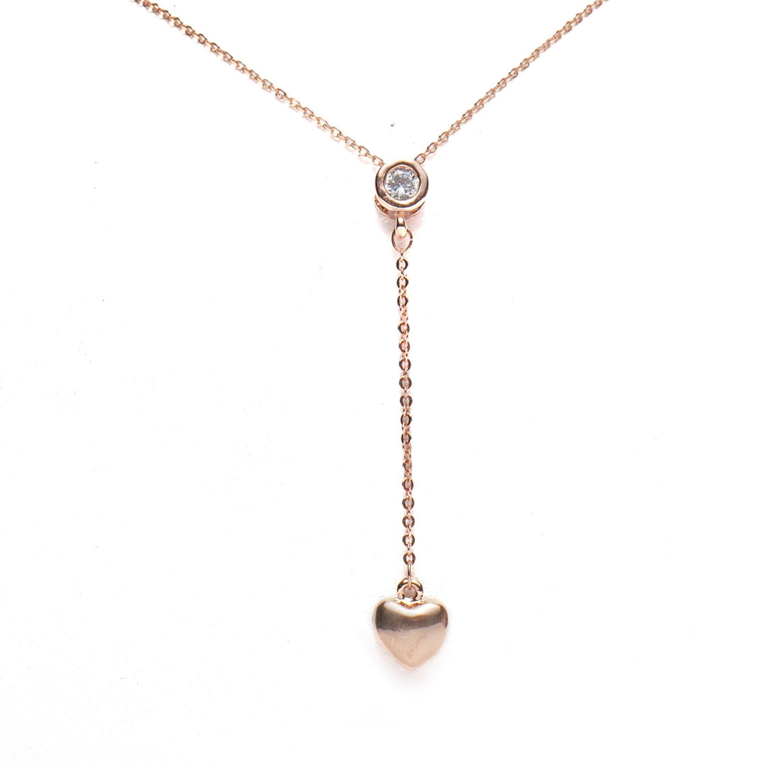 Isabella Rosegold Plated Necklace
