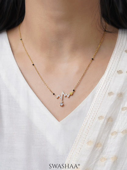 Inara Heartbeat Mangalsutra