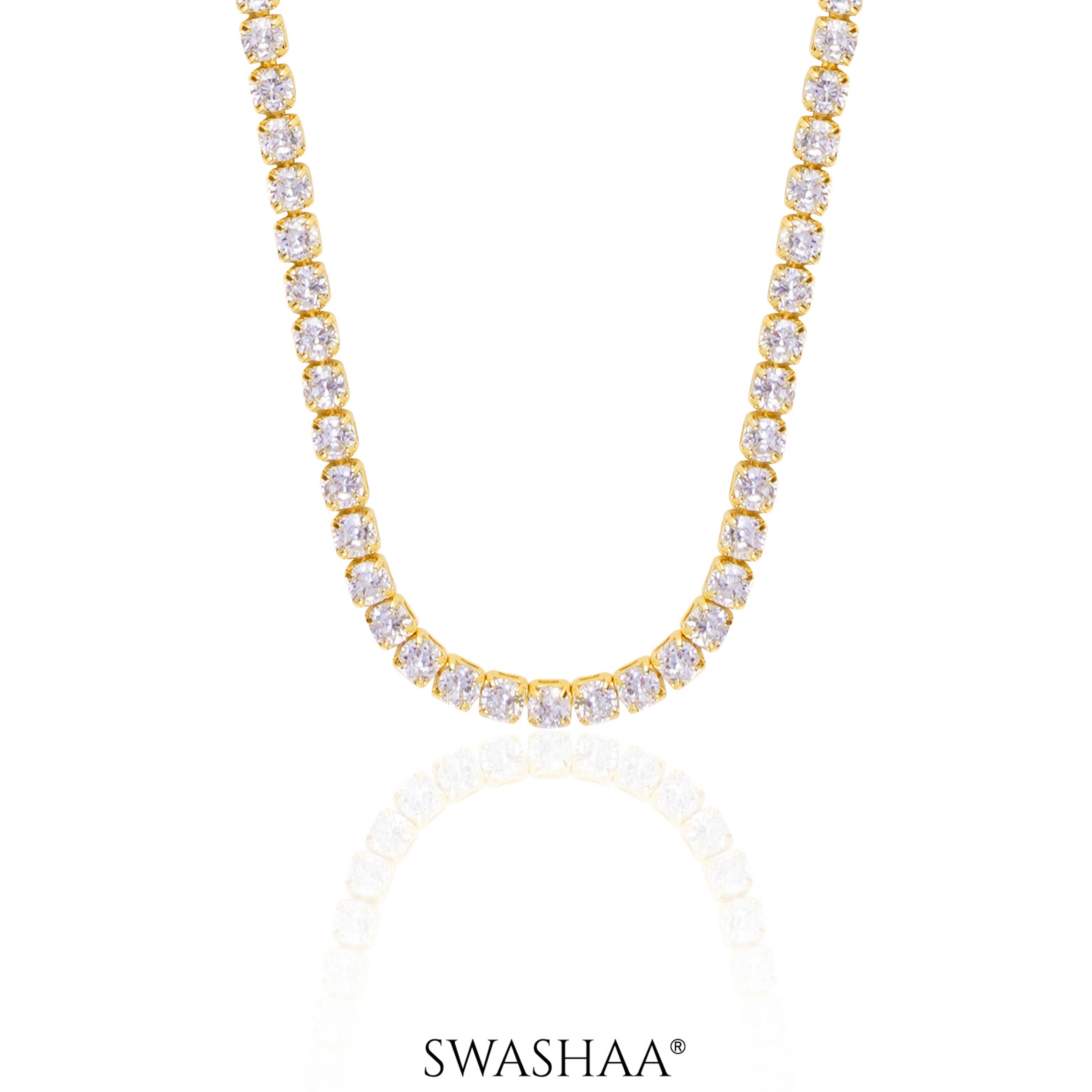 Infinite Shine 18K Gold Plated Necklace