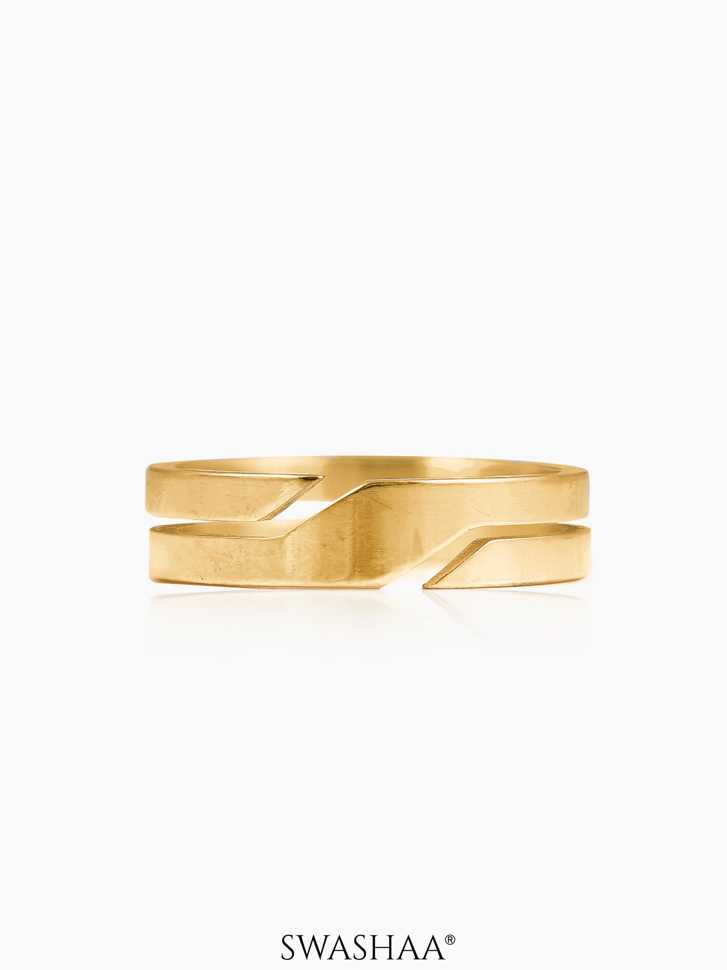 Ironclad 18K Gold Plated Men's Ring