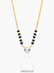 Ivana Solitaire Heart 18K Gold Plated Mangalsutra