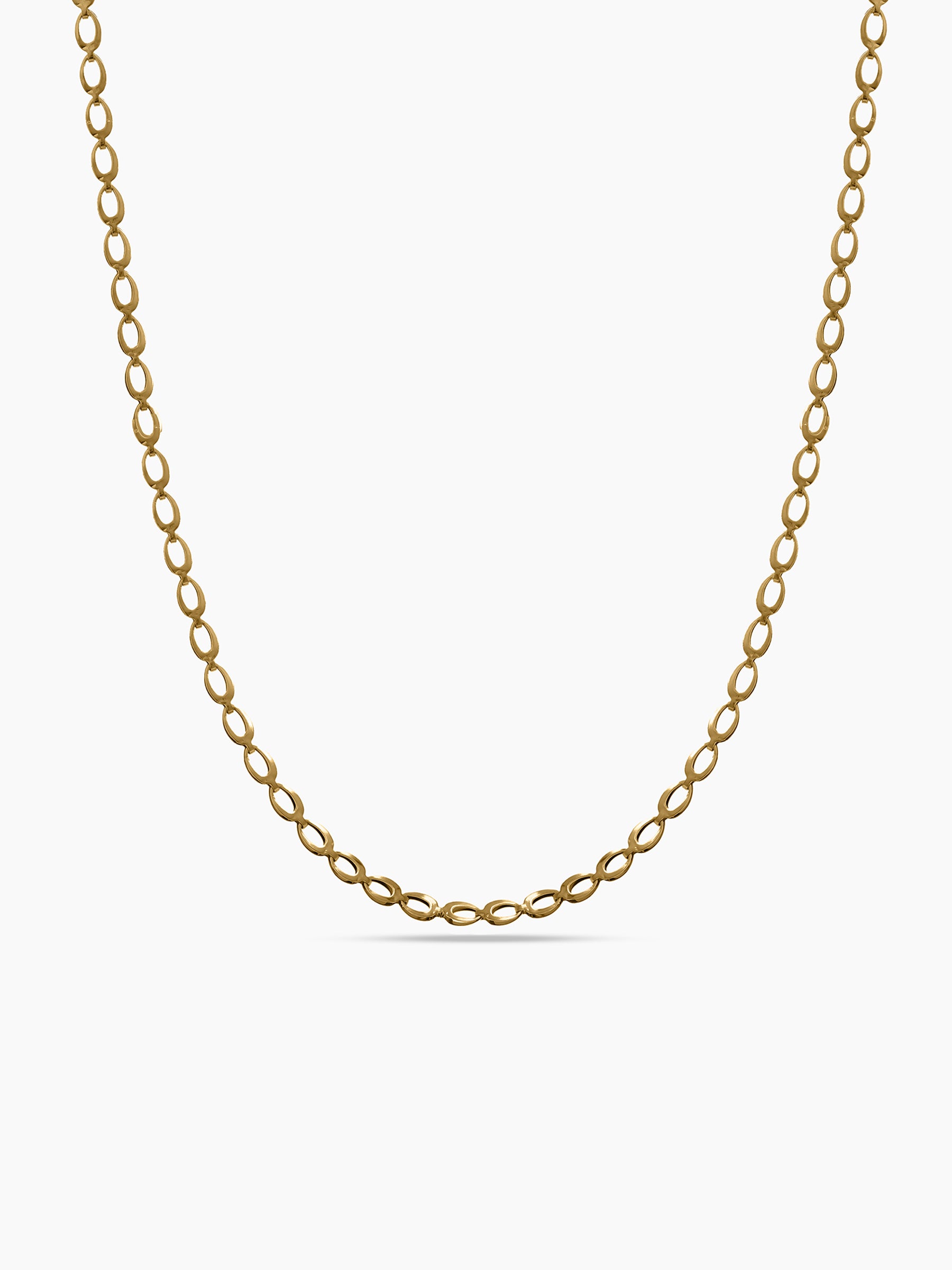 Ivela Link Line 18K Gold Plated Women's Chains