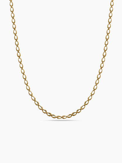 Ivela Link Line 18K Gold Plated Women's Chains