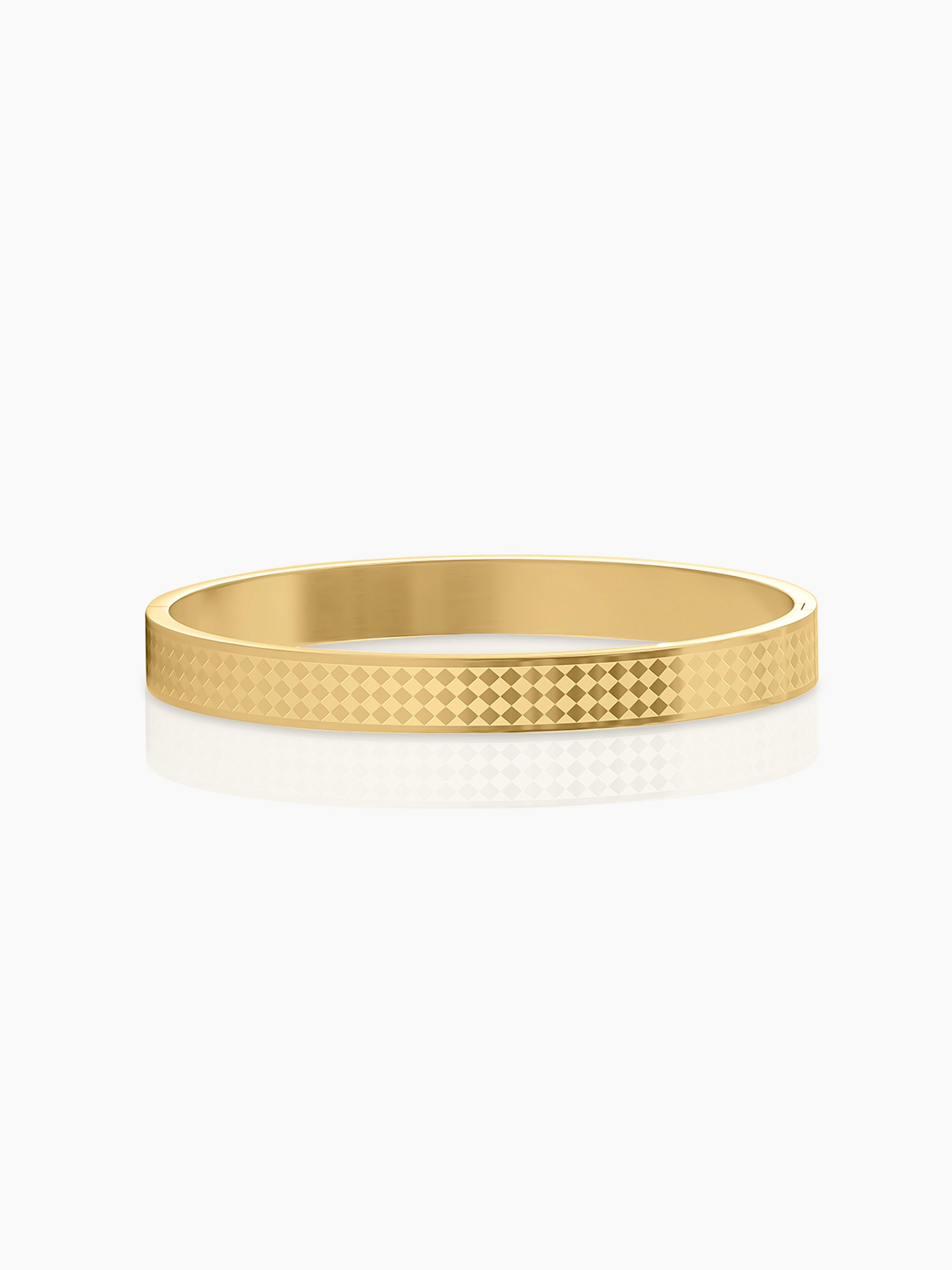 Jaden Pattern 18K Gold Plated Bracelet