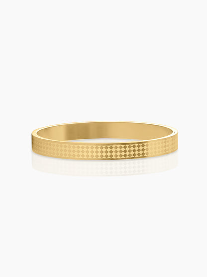 Jaden Pattern 18K Gold Plated Bracelet