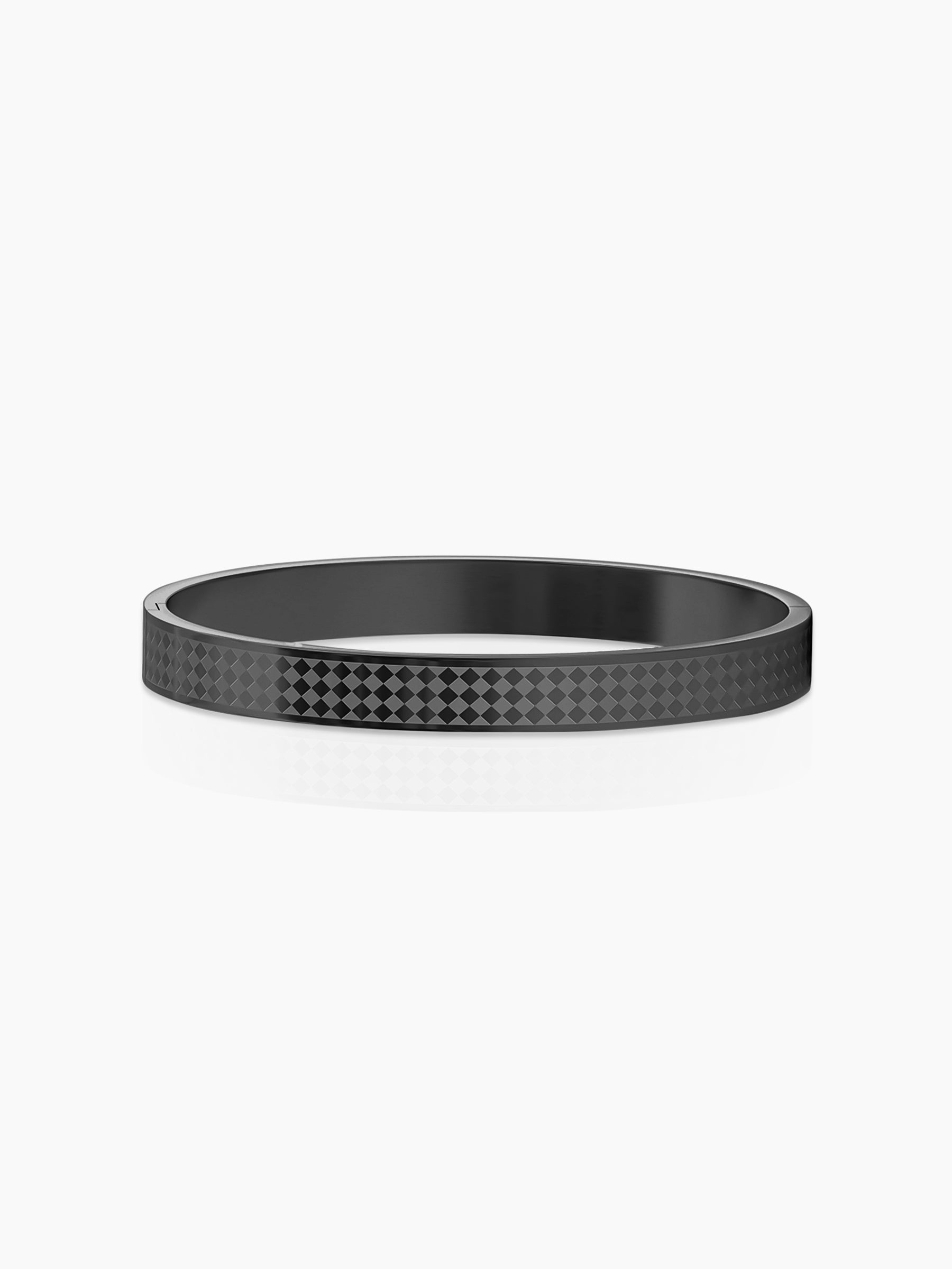 Jaden Pattern Black Bracelet