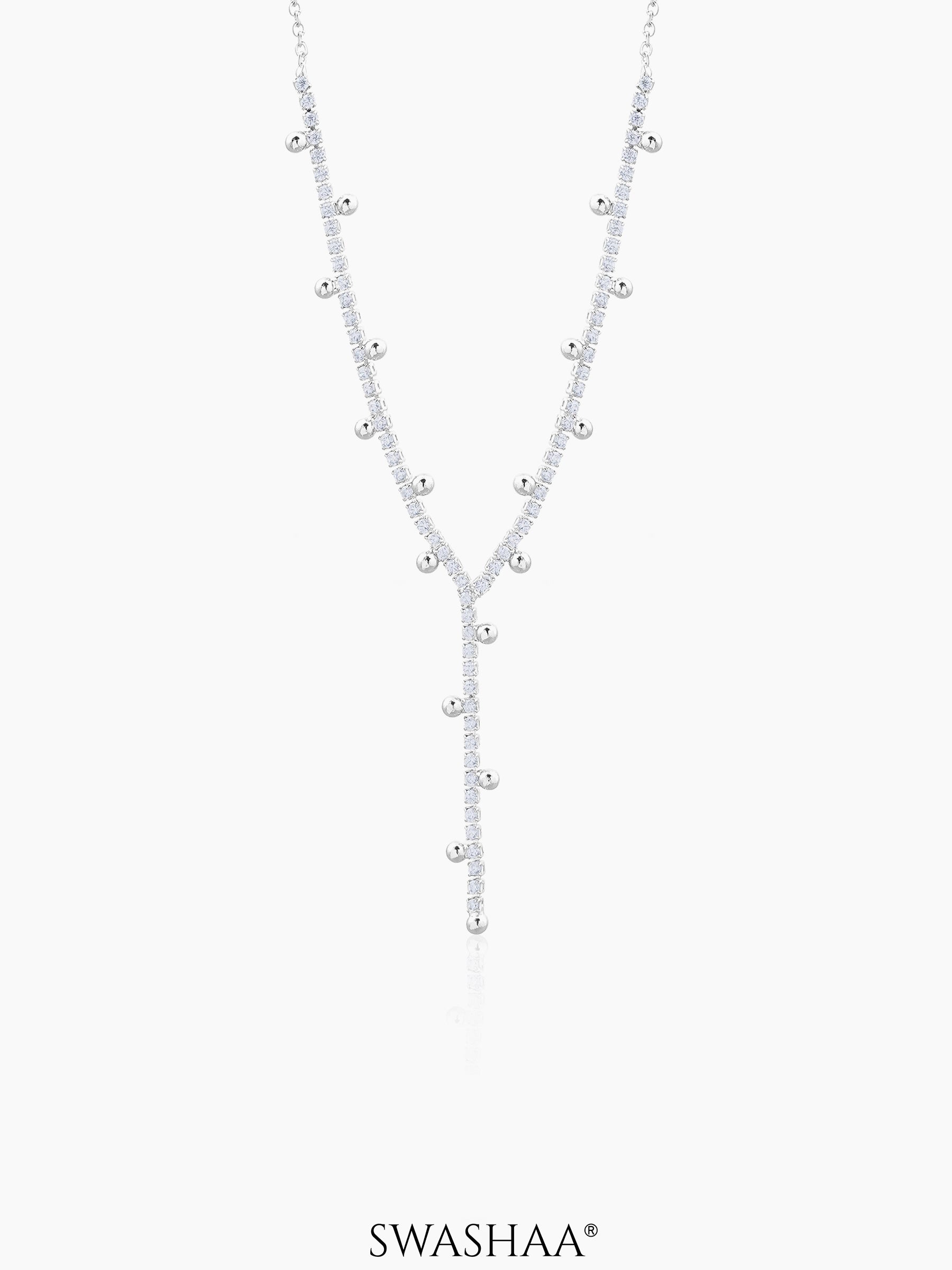 Jane Studded Charms Y-shaped Necklace