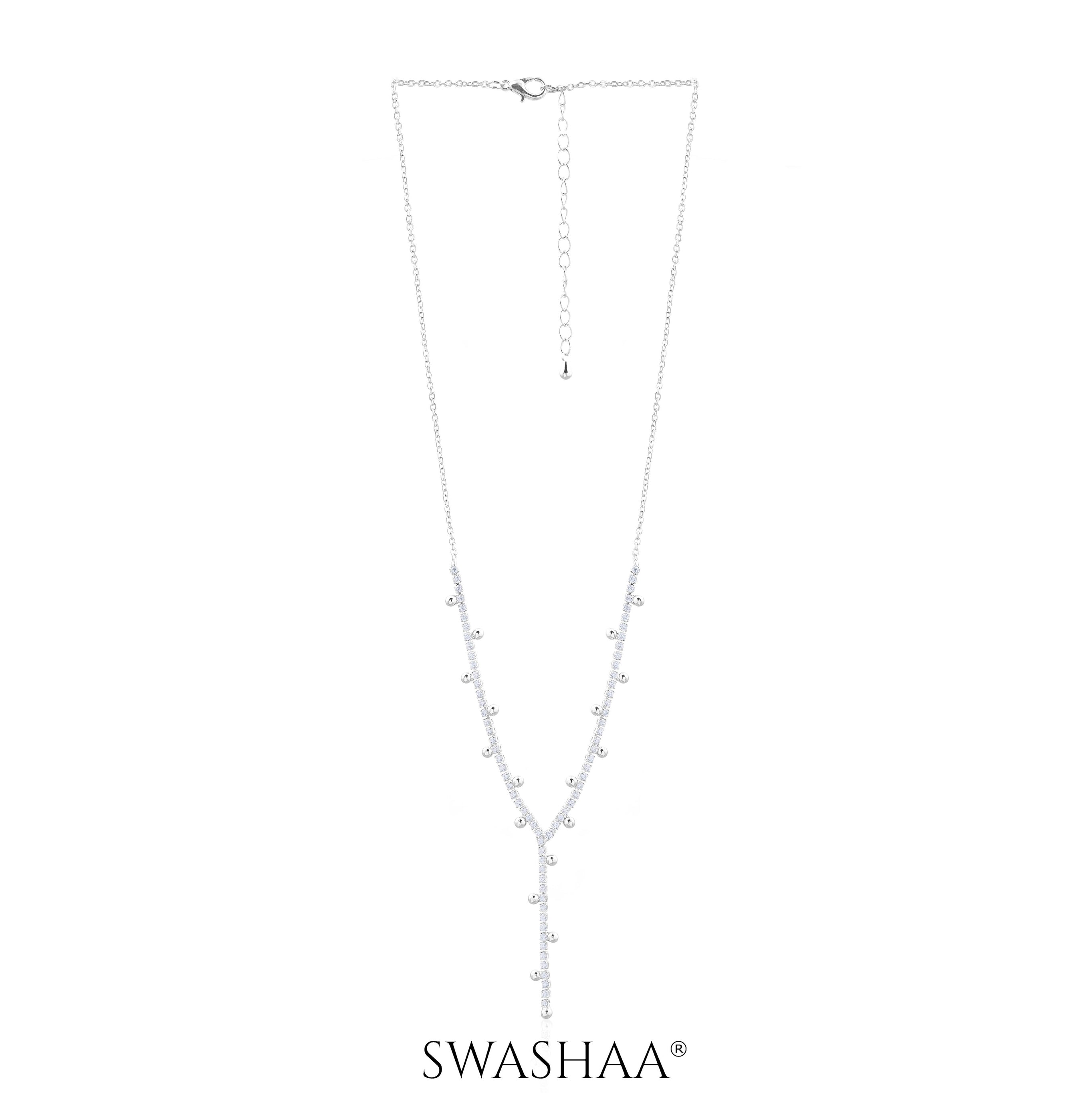 Jane Studded Charms Y-shaped Necklace