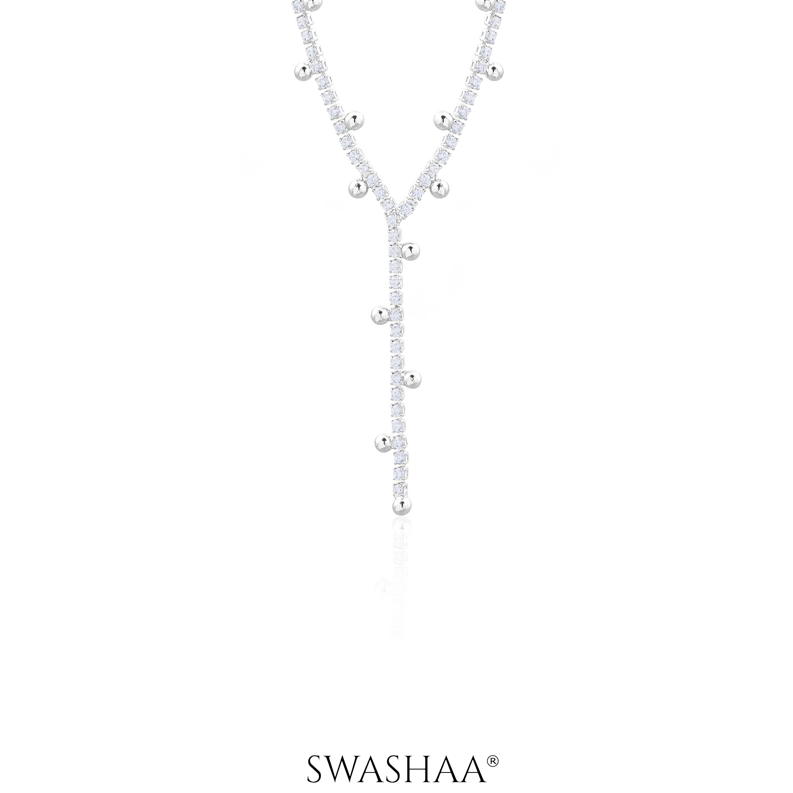 Jane Studded Charms Y-shaped Necklace