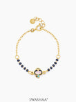 Jasmine's Charm 18K Gold Plated Kid's Nazariya Bracelet