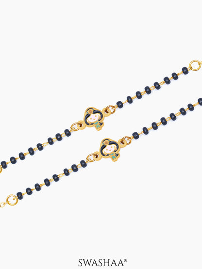 Jasmine's Charm 18K Gold Plated Kid's Nazariya Loose Bracelet
