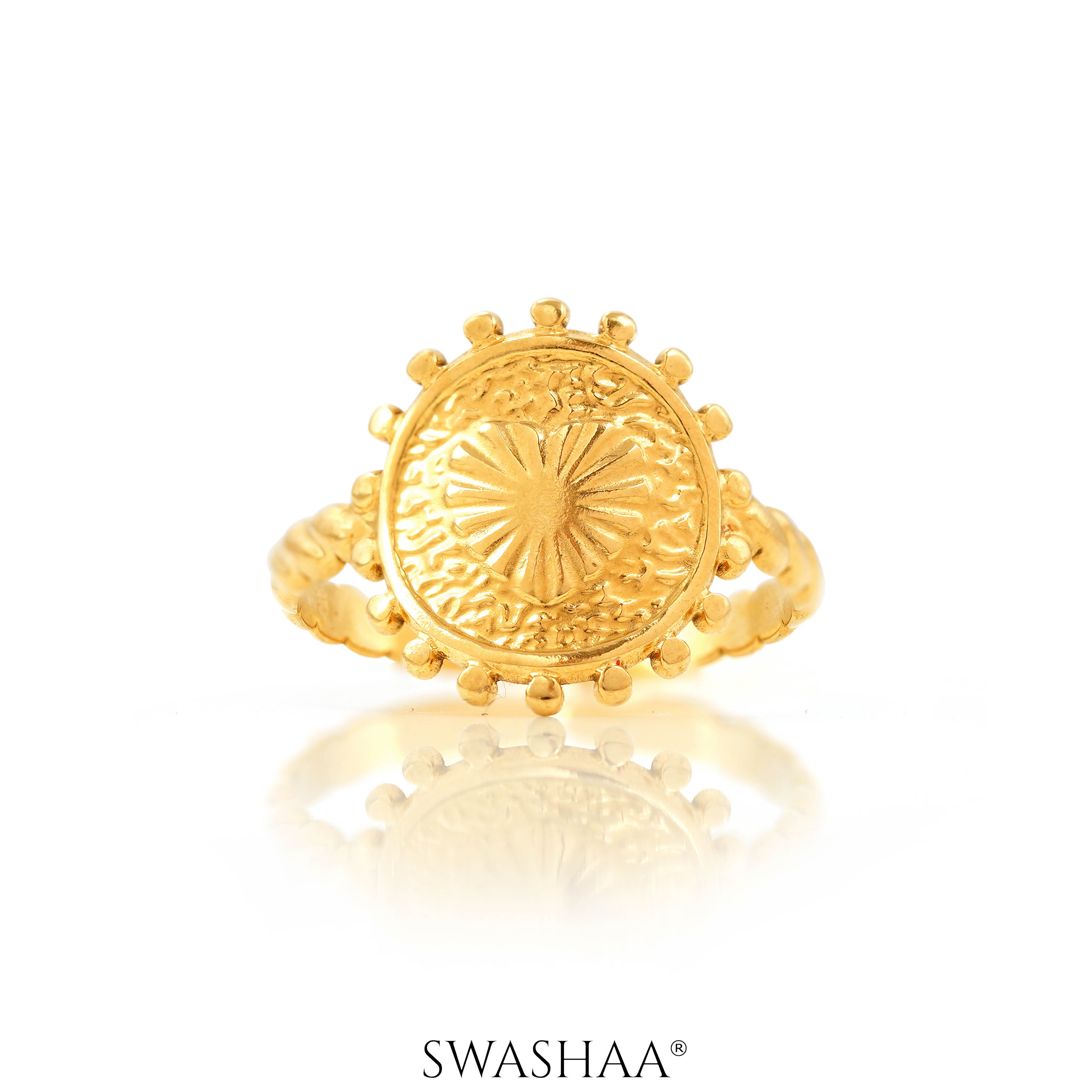 Jemima 18K Gold Plated Ring