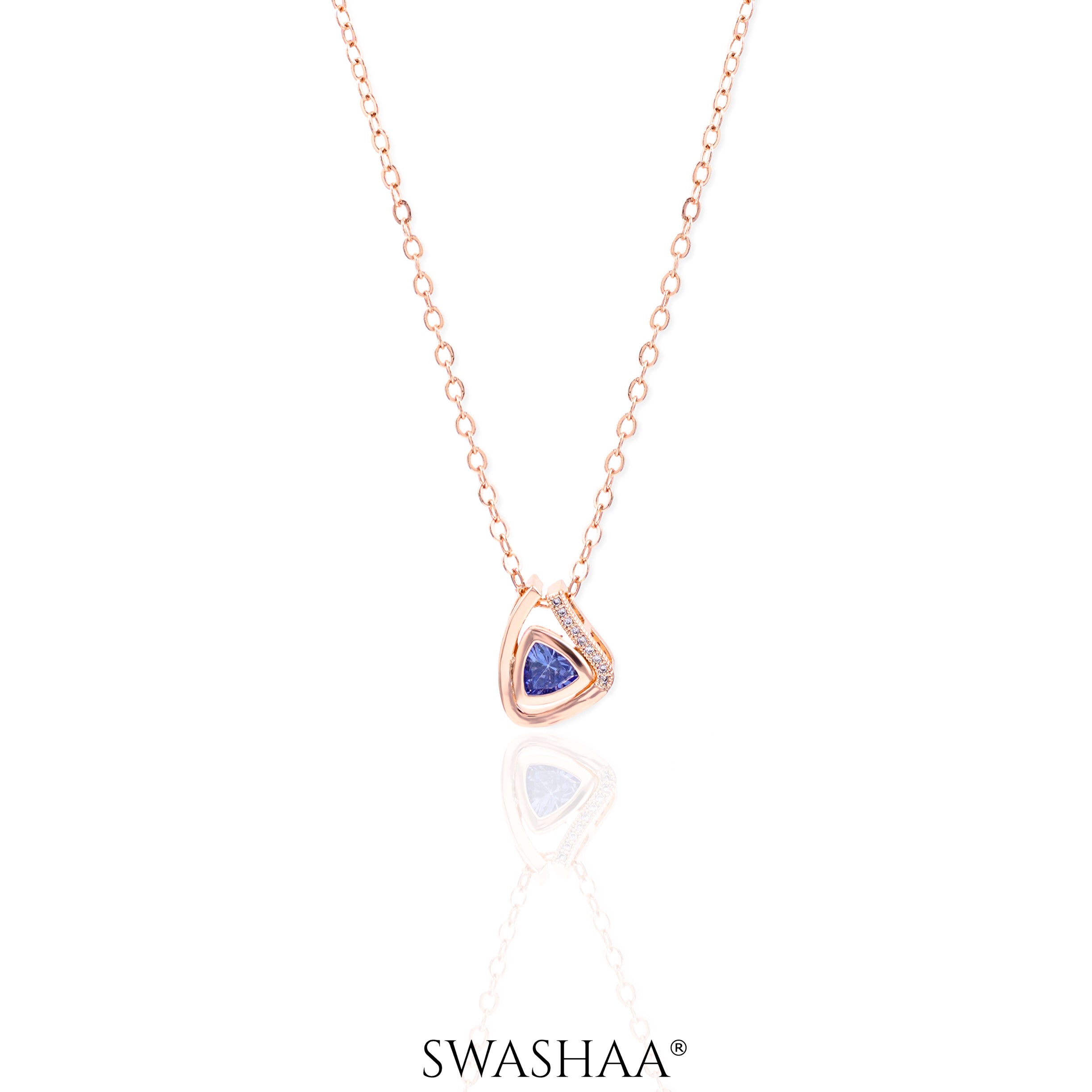 Jena Rosegold Plated Necklace